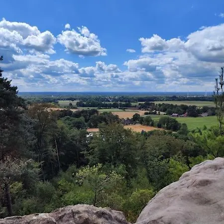 Urlaub im Erholungsgebiet der Dörenther Klippen Ibbenbüren Exterior foto